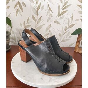 Clarks Slingback Block Heels